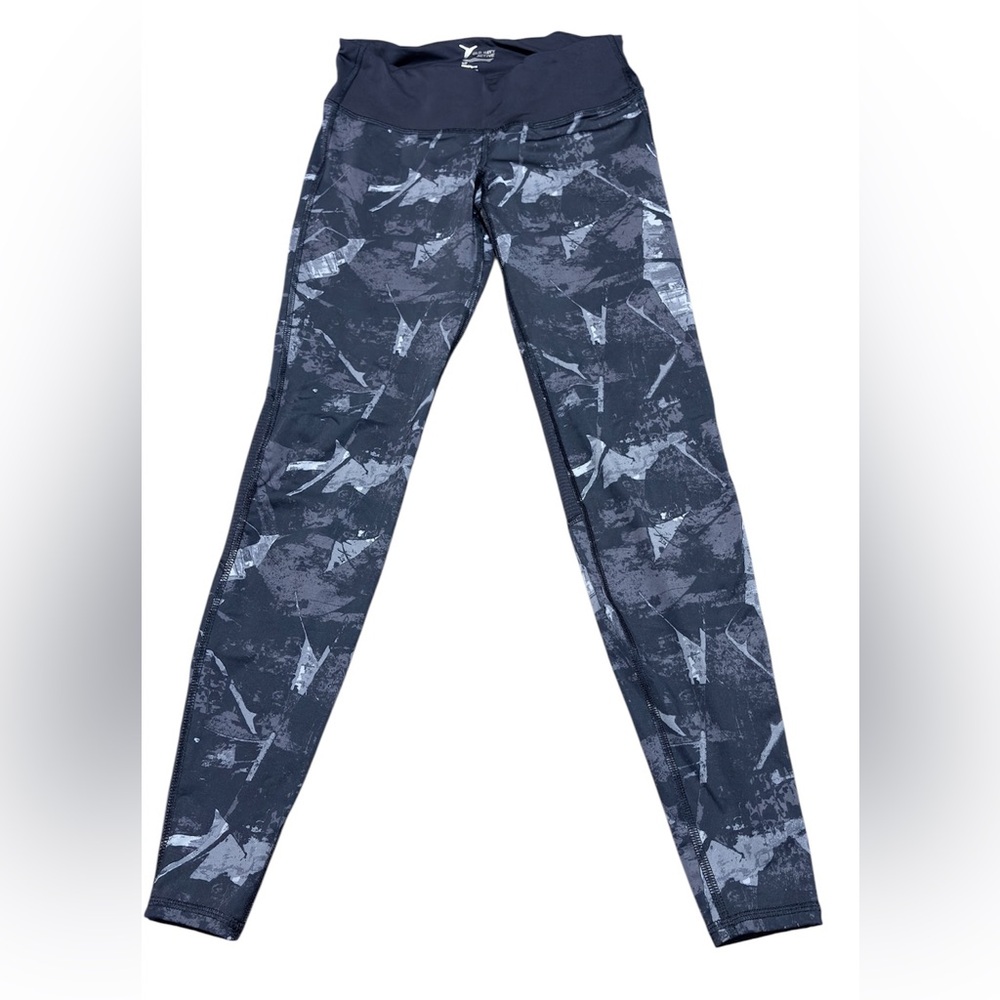 Old Navy Active Go-Dry Printed Leggings S Petite High Rise